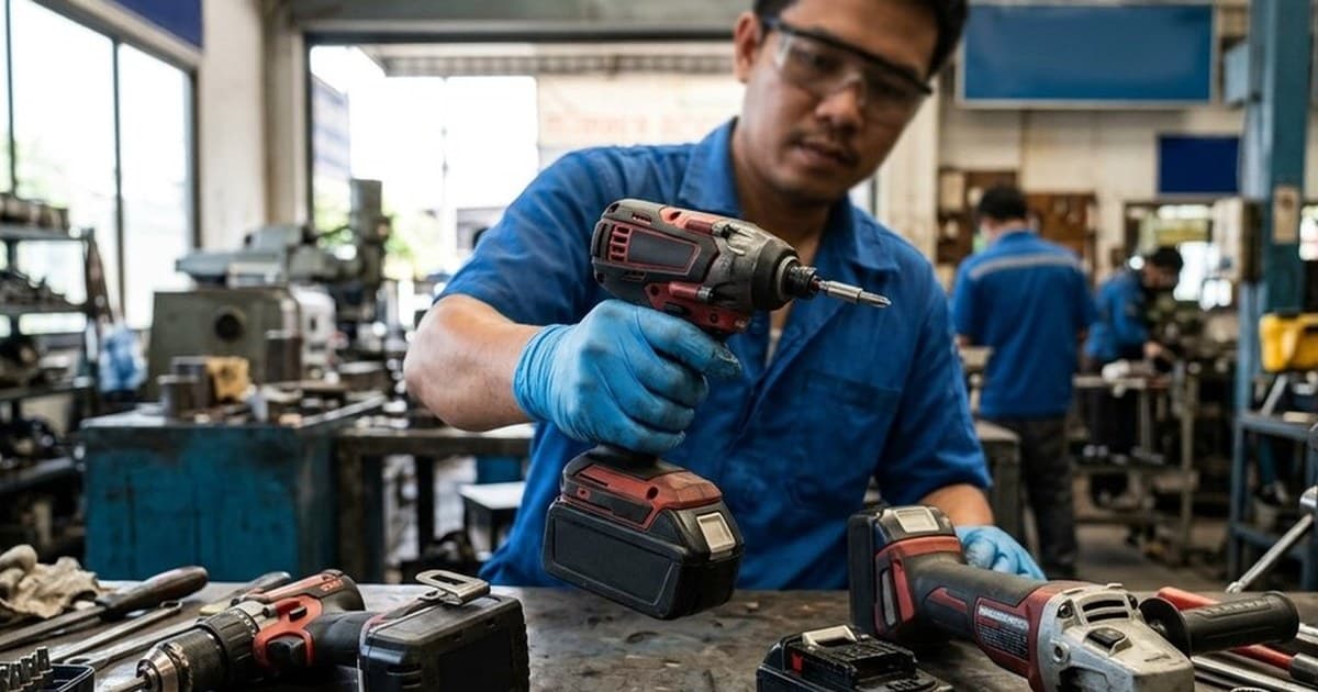 เครื่องมือไร้สาย Cordless drill driver พร้อมแบตเตอรี่ลิเธียม — เปรียบเทียบ 18V vs 36V