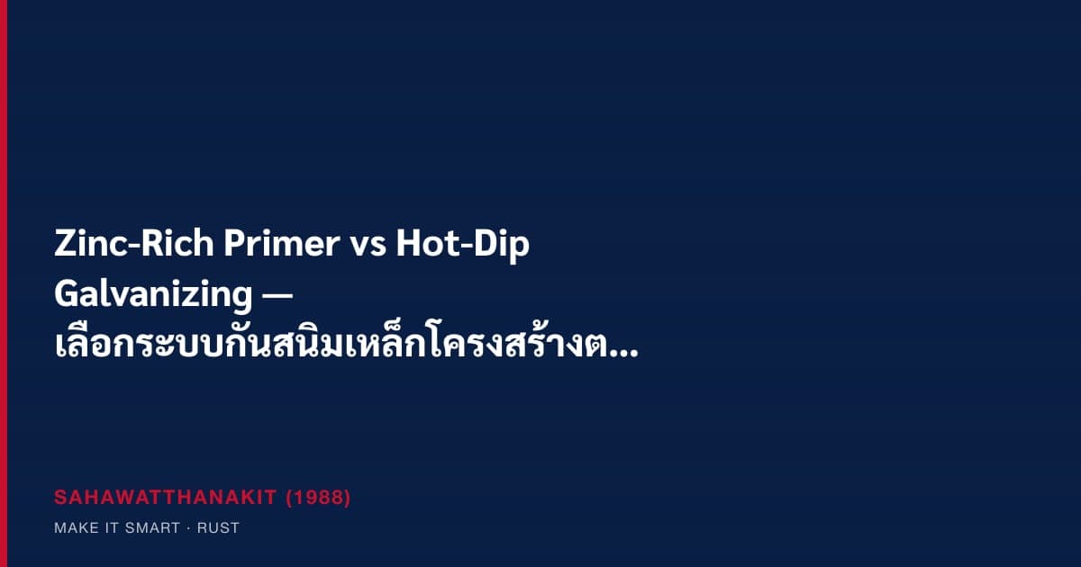 Comparison of zinc-rich primer and hot-dip galvanizing on structural steel