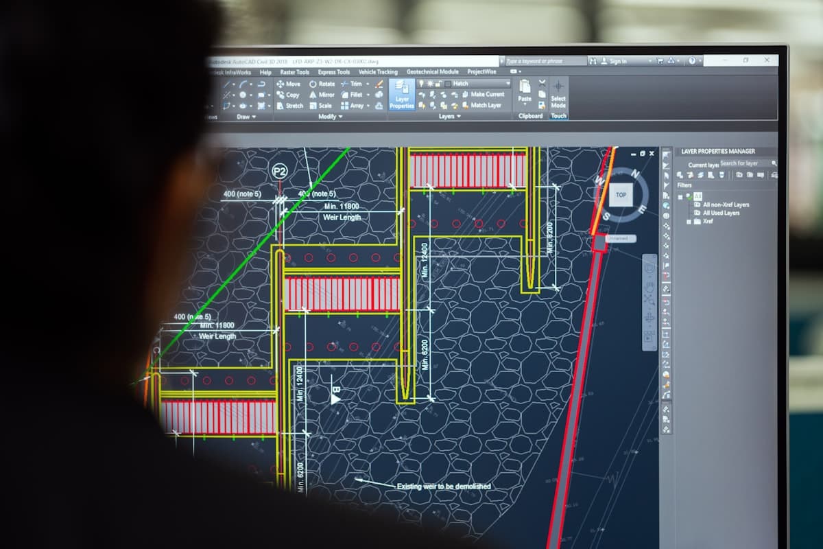 งานออกแบบและตรวจสอบโครงสร้างด้วย CAD