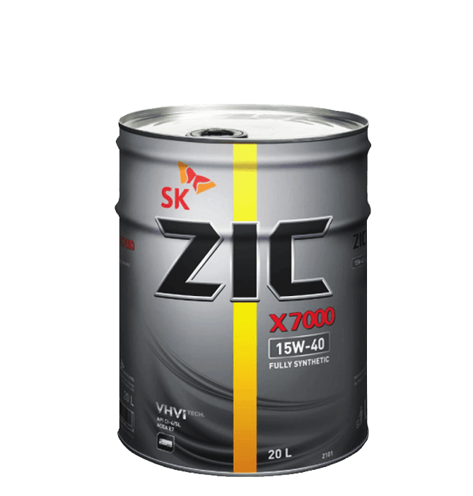 ZIC X-7000 15W-40 packshot