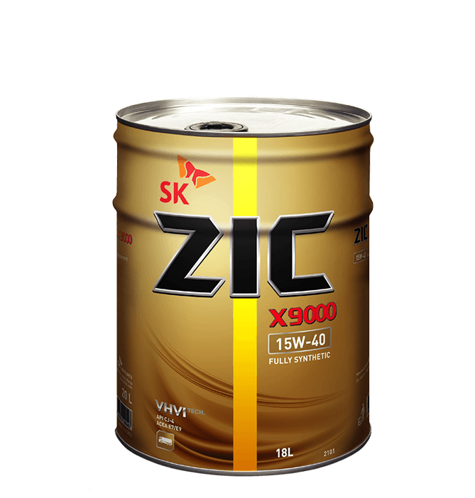 ZIC X-9000 15W-40 packshot