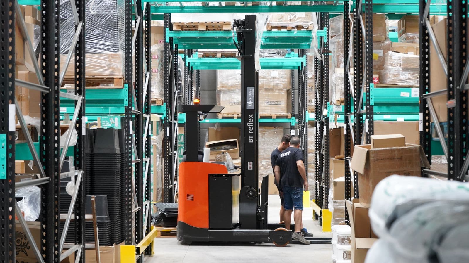 พาเลทแร็ค Selective Pallet Rack สำหรับคลังสินค้าพาเลท